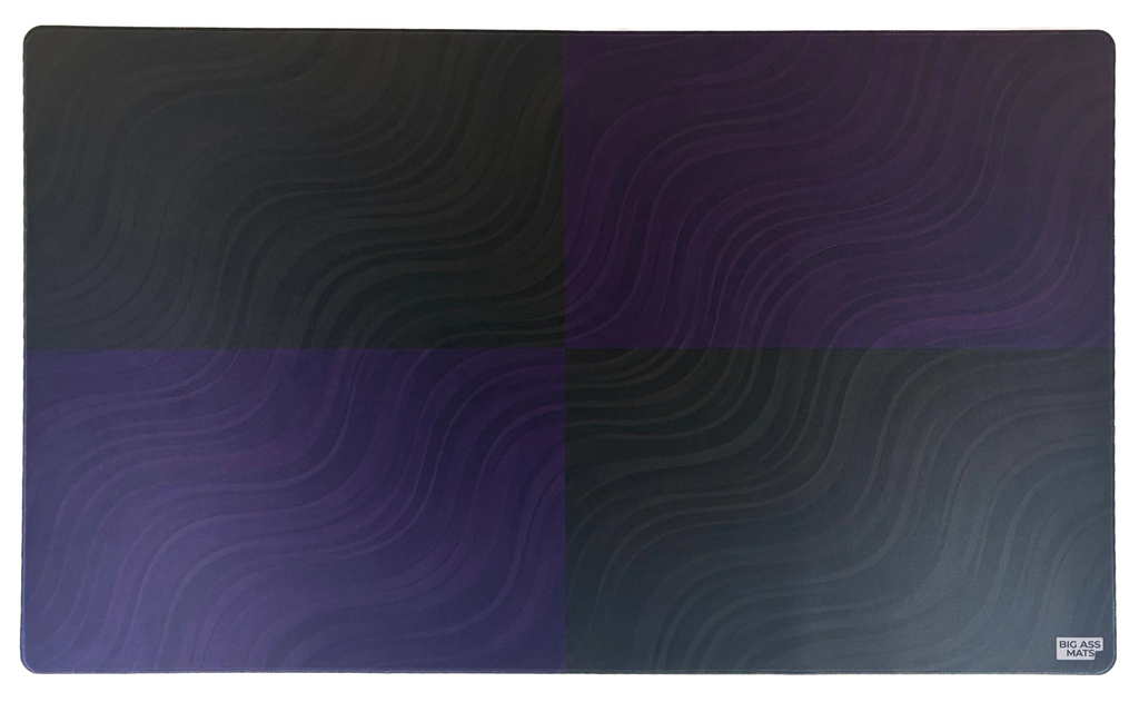 BIG ASS MATS 4 Player MTG Playmat - Purple Stealth