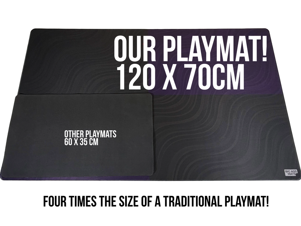 BIG ASS MATS 4 Player MTG Playmat - Purple Stealth